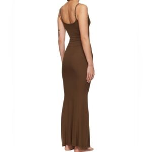 SKIMS Soft Lounge Slip Dress (COCOA)